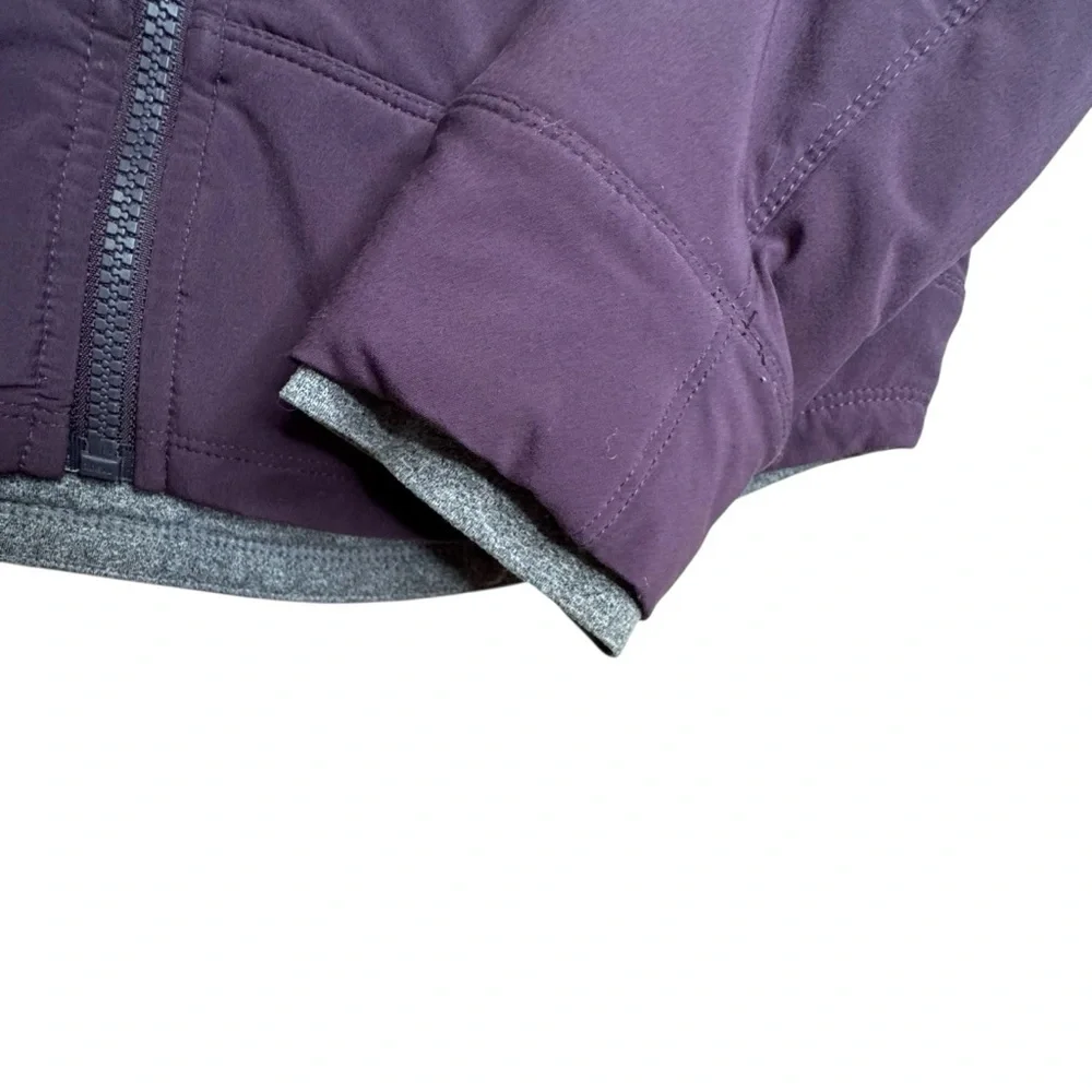 Athleta Girl Comfy Jacket- Size XL 14 Purple Lined